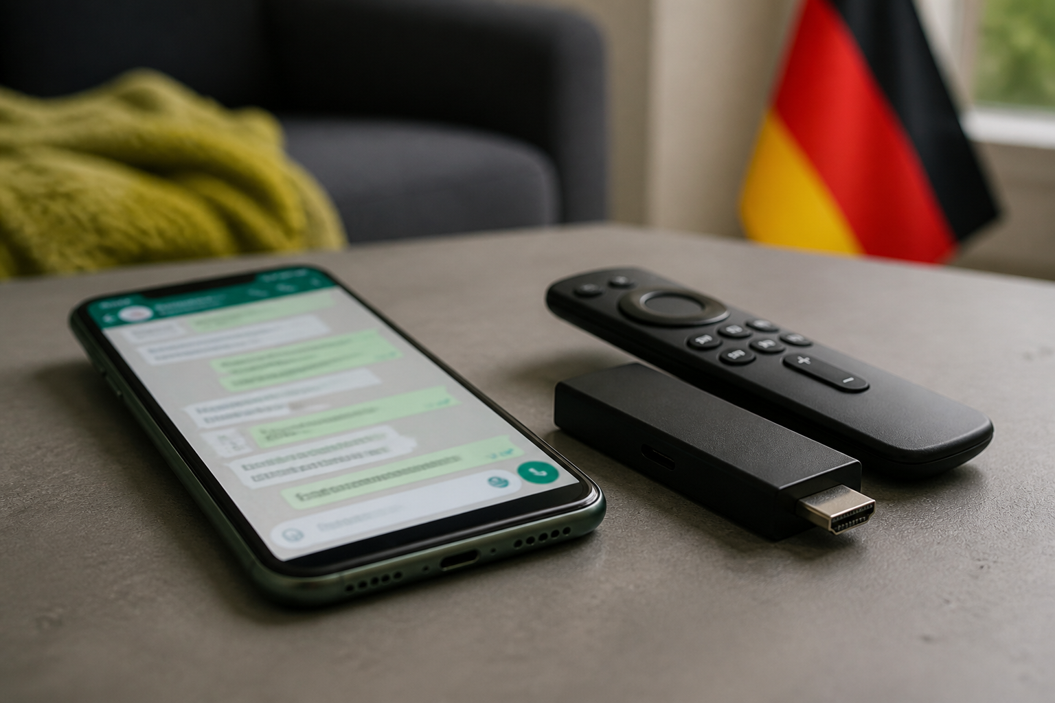 WhatsApp-Aktivierung für TV STICK IPTV