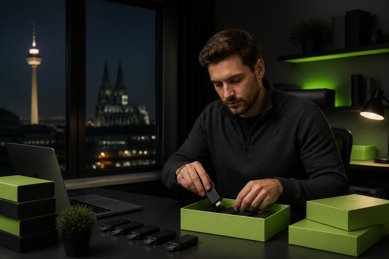 Reseller-Credits 360–720: erst Stick, dann Panel