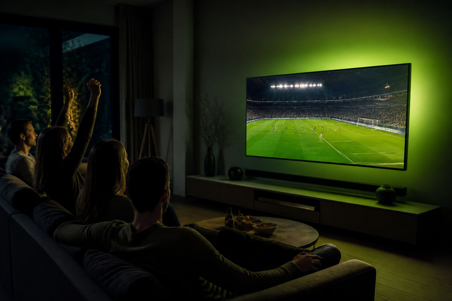 iptv tv stick HDMI Einrichtung Wohnzimmer